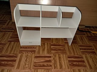 Organizador de escritorio blanco