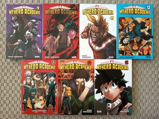 My Hero Academia volumes 1 a 15 (Devir)