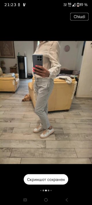 Pantaloni Banana Republic e blusa