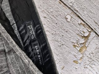 Falda pantalón Zara Raya Diplomática Gris
