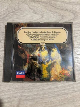56 CD Música Clásica: Falla, Granados,