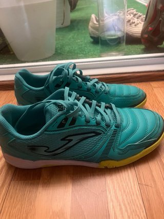 Sneakers sportive blu e giallo