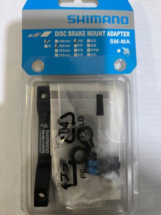 Adaptador Shimano SM-MA Freno Disco 160mm