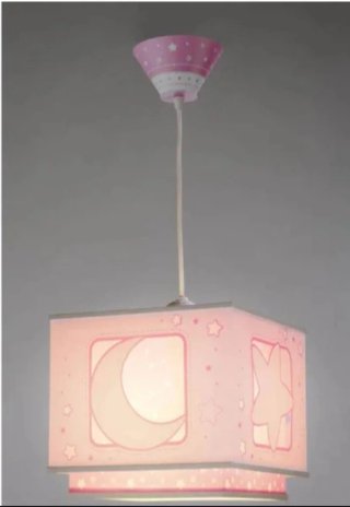 Lámpara Infantil Dalber Moonlight Rosa