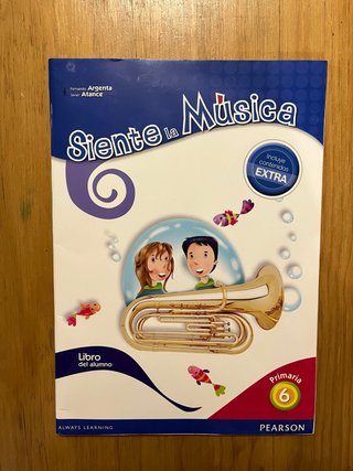 Libro Siente la Música 6º Primaria