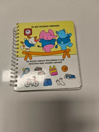 Libro infantil escrito en gallego.