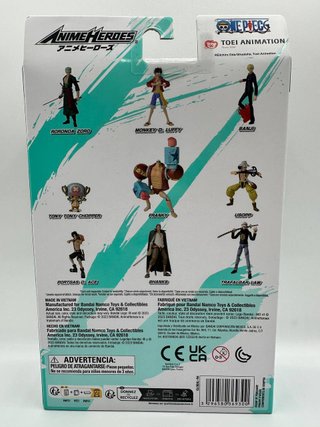 Action Figure Roronoa Zoro One Piece Anime Heroes