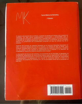 Libro teoría básica de marketing económicas