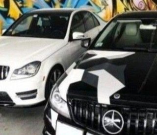Parrilla frontal Mercedes Clase C W204 tipo Paname