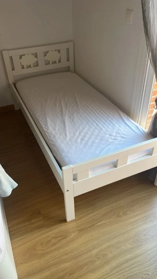 Cama infantil KRIKRITTER blanca