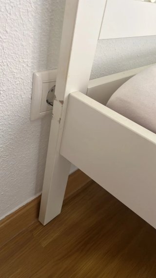 Cama infantil KRIKRITTER blanca