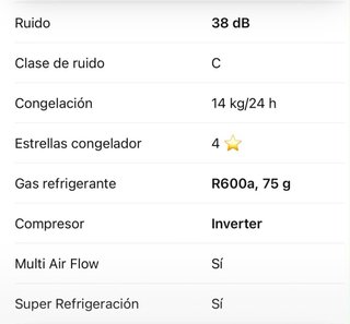 Frigorífico 2 puertas 528L Total No Frost