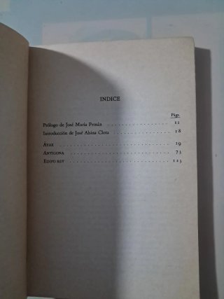 Libro Ayax-Antígona-Edipo Rey.