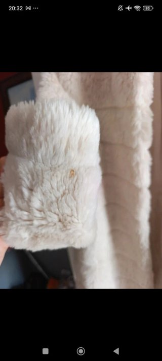 Cappotto invernale bianco