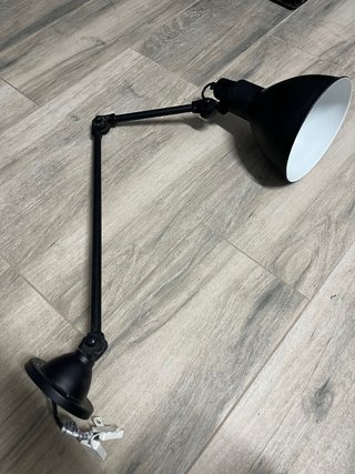 Flexo de Escritorio Maisons du Monde Negro