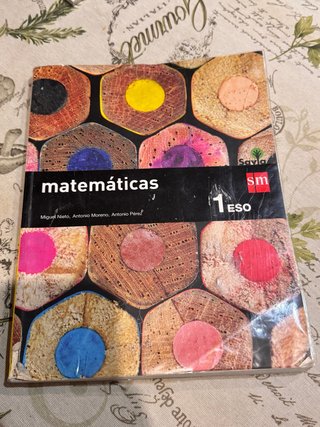 Libro Matemáticas 1º ESO