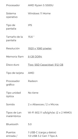 Portátil Huawei Matebook D15 Gris
