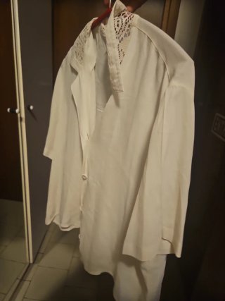 Camicia elegante donna seta grezza tg M