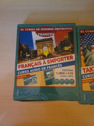 Lote Cursos Idiomas: Francés e Inglés