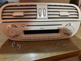 Radio CD Fiat 500 Beige