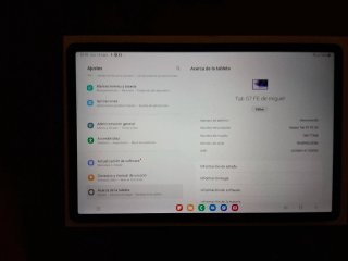 Samsung Galaxy Tab S7 FE 5G 12.4", IMPECABLE