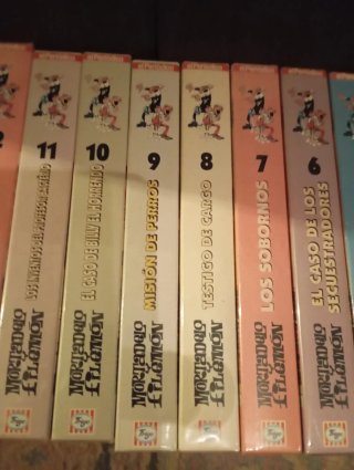 Colección 22 VHS Mortadelo y Filemón