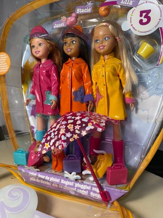 Barbie Wee 3 Friends Rain Mattel 2005 + accessori