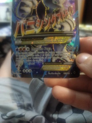 Carta Pokémon Mewtwo EX Megaevolución