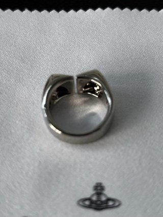 Anello Vivienne Westwood in Acciaio Regolabile