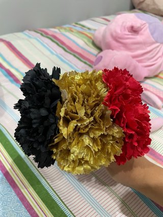 Mantón Flamenco Negro Bordado Dorado