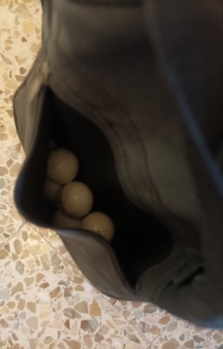 Bolsa de Golf con Palos Vintage