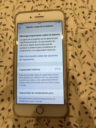 iPhone 8 Plus 256GB Oro/Plata