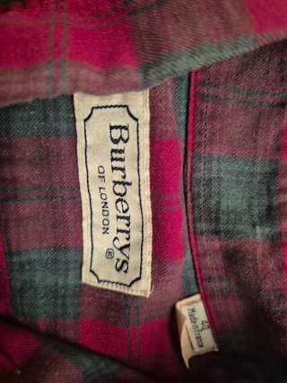 Camicia Burberrys Made in France taglia 40 Vintage