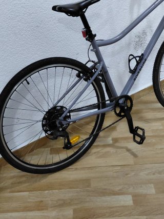 Bicicleta de paseo RIVERSIDE gris