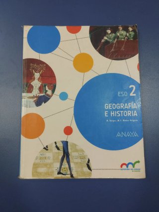Libro Geografía e Historia 2º ESO (Anaya)