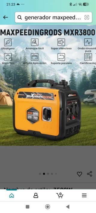 Generador Inverter Maxpeedingrods 3500W