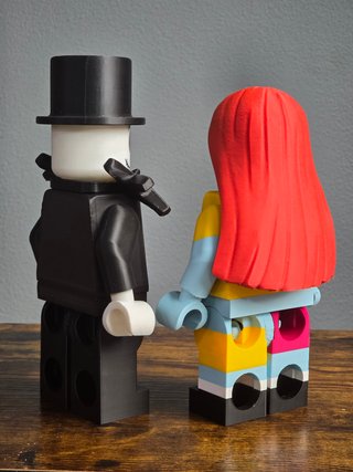 XL Estilo Lego - A nightmare befor christmas
