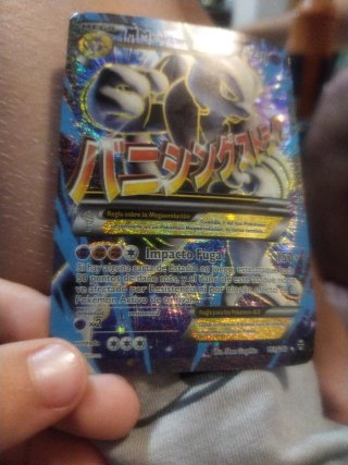 Carta Pokémon Mewtwo EX