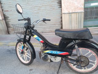 Mobylete Cady Negra