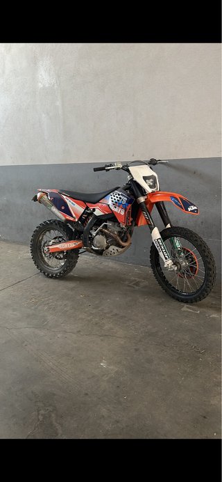 KTM EXC-F 250 Enduro Moto Naranja