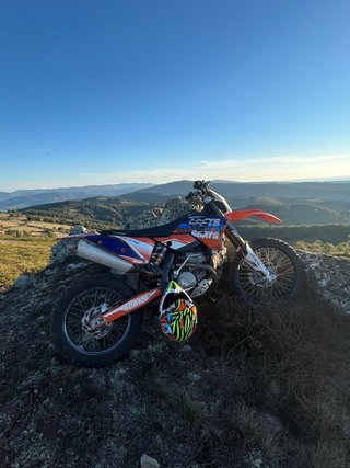 KTM EXC-F 250 Enduro Moto Naranja