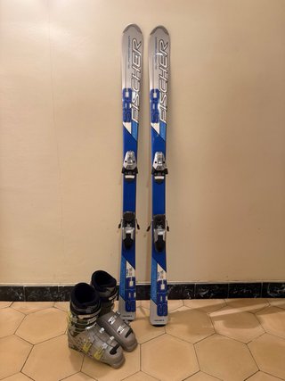 Pack Esquís y Botas Salomon Fischer