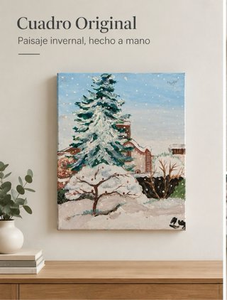Cuadro decorativo hecho a mano