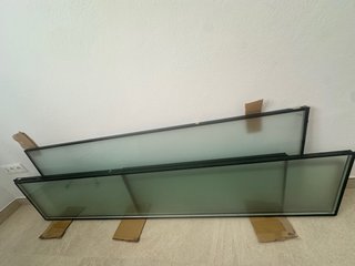 Cristales Climalit Doble Panel acustico.