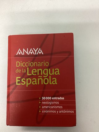 Diccionario de la lengua española Anaya