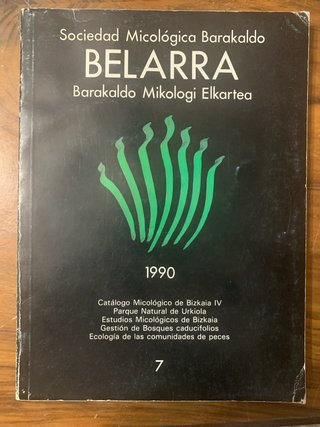 sociedad micológica Barakaldo Belarra.
