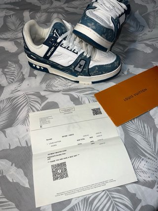 Zapatillas Louis Vuitton Azules