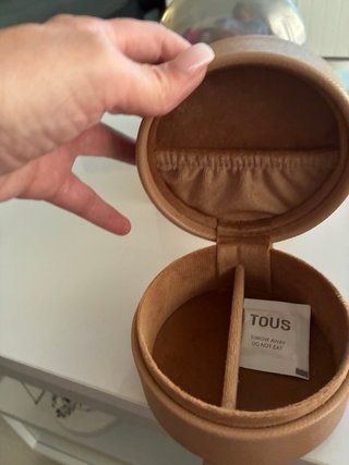 Joyero de viaje, marca Tous de piel nuevo a estren