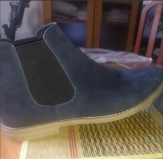 Stivali Chelsea Blu Taglia 42