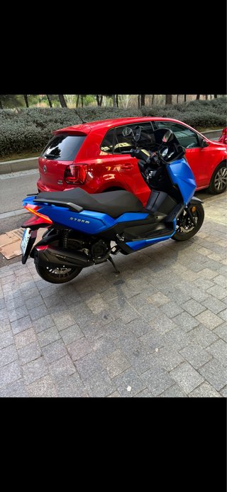 Moto Wottan Storm-T Azul 125cc